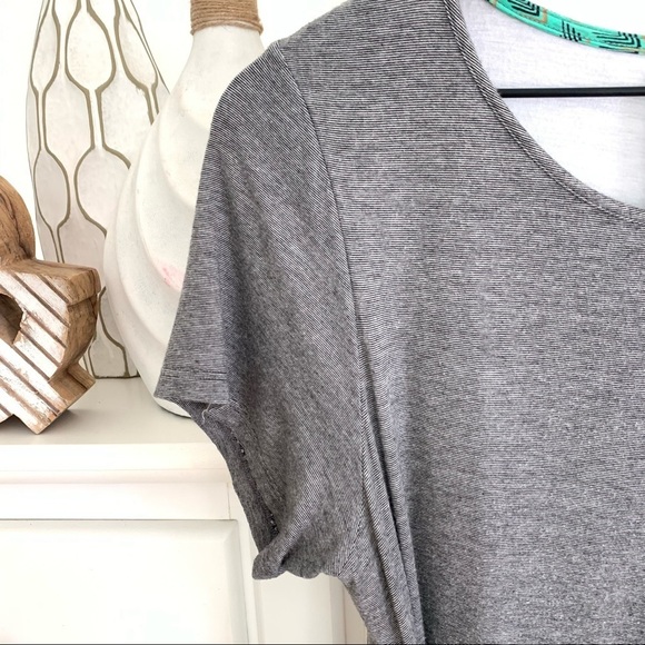 Anthropologie Dolan Left Coast Collection T-Shirt Tie Casual Dress sz Medium - Picture 7 of 15